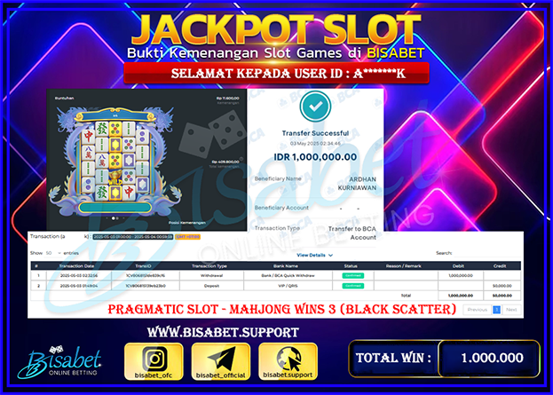 SLOT MAHJONG WINS